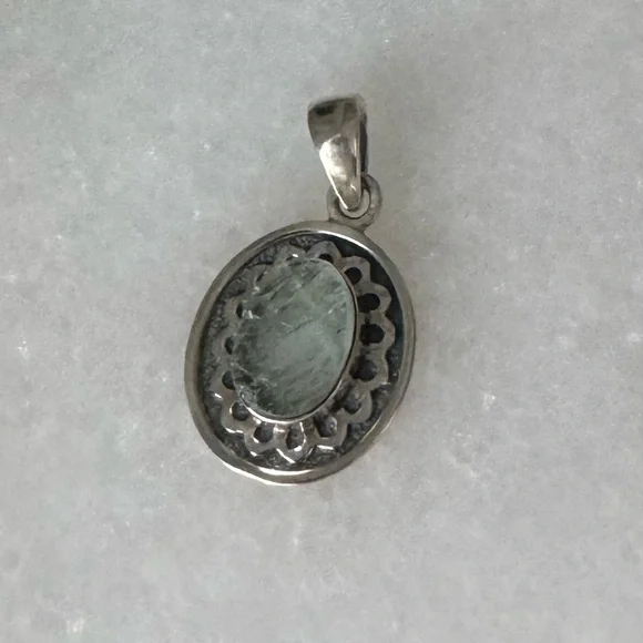 NWOT Sundance Tidepool Pendant, Aquamarine, Sterling Silver